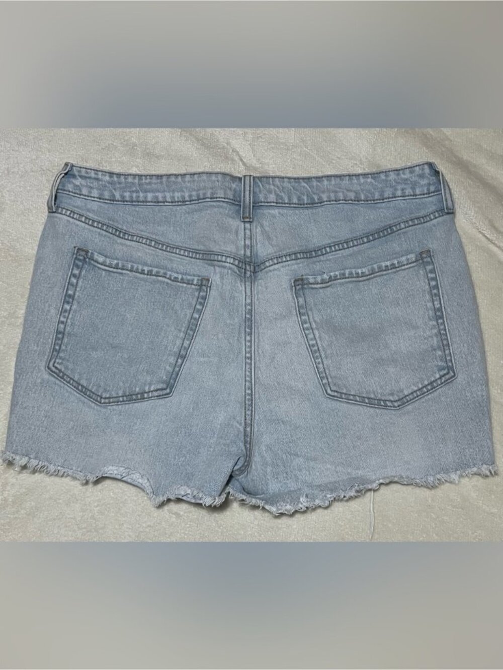 High Rise OG Straight Cutoff Jean Shorts - Picture 2 of 2